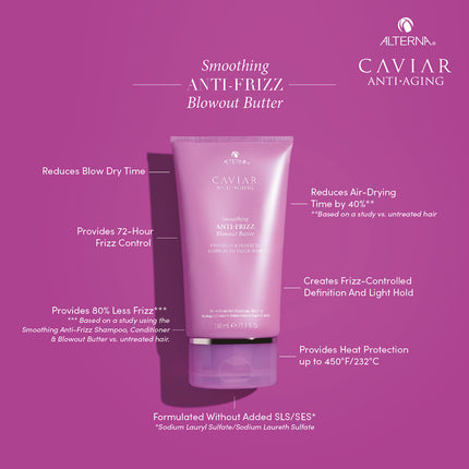 Alterna Caviar Smoothing Anti-Frizz Blowout Butter - 150ml