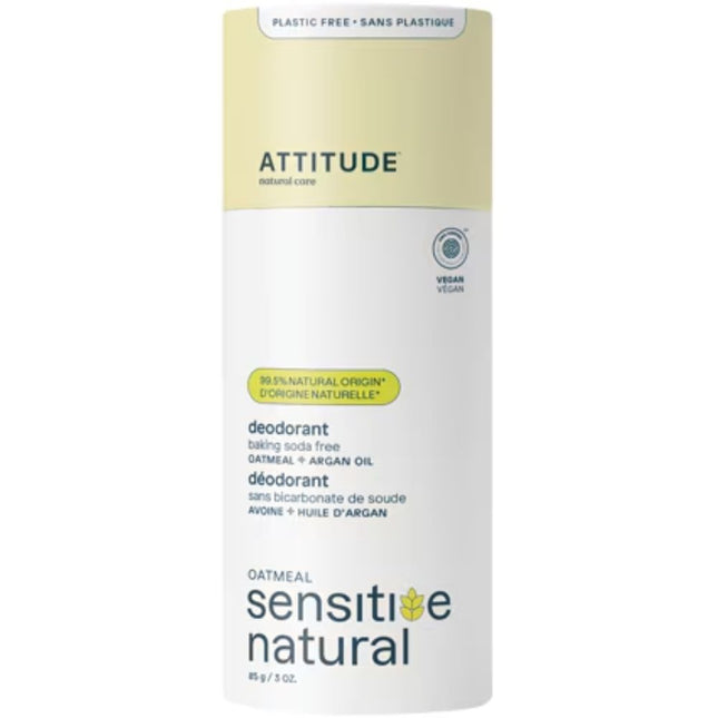 Attitude Argan Oil  Baking Soda Free Deodorant - 85g