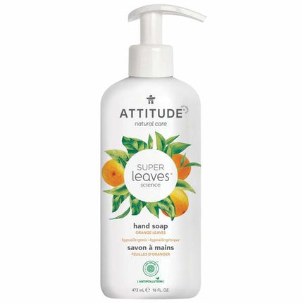 Attitude Super Leaves Hand Soap Orange - 473ml