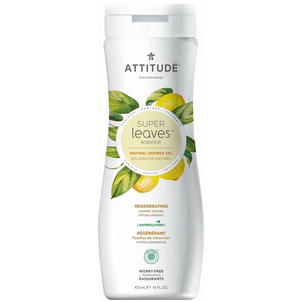 Attitude Super Leaves Regenerating Lemon Douchegel - 473ml