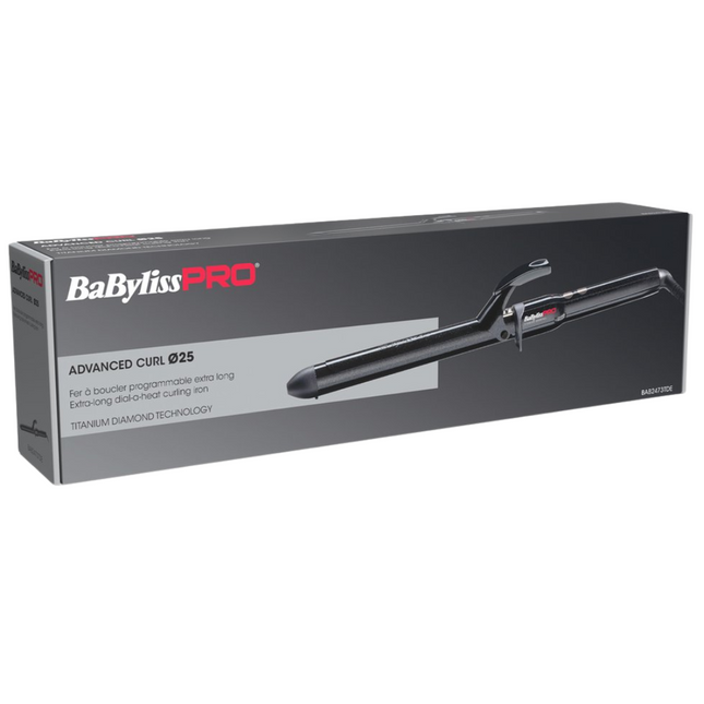 BabylissPro Extra Lange Krultang Zwart - 25mm