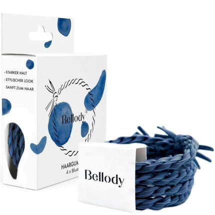 Bellody Haargummie Elastiek - Blue Jeans
