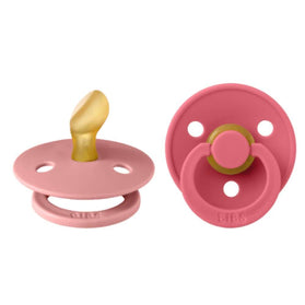 BIBS Colour 2 Pack - Pink/Coral - Anatomisch Spenen