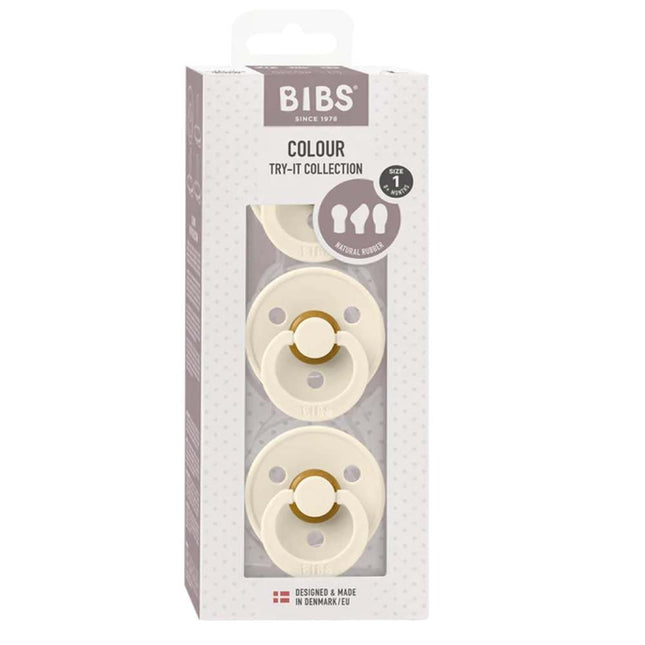 BIBS Colour Try-It Collection Ivory Spenen