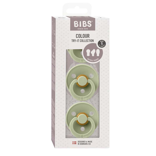 BIBS Colour Try-It Collection Sage Spenen