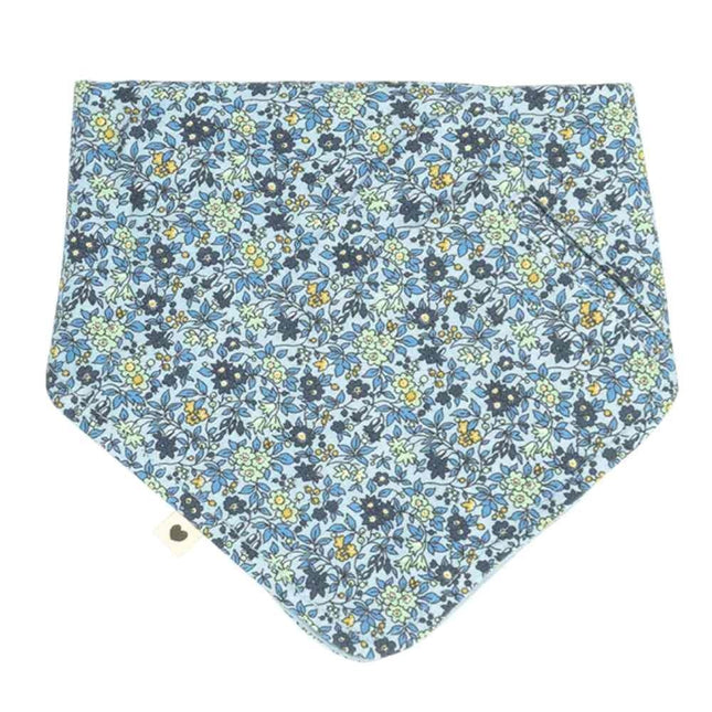 BIBS x Liberty Bandana slab - Chamomile Lawn Baby Blue