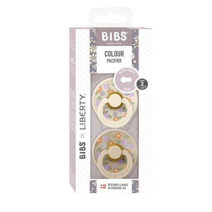 BIBS x Liberty Strawberries and Cream - Ivory Mix Fopspenen