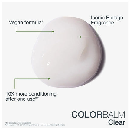 Biolage Color Balm  Color Depositing Conditioner Clear - 250ml