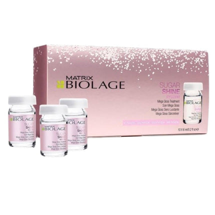 Biolage Mega Gloss Treatment Sugar Shine System - 10x 6ml