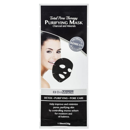 BioMiracle Total Pore Therapy Purifying Mask - 5pcs