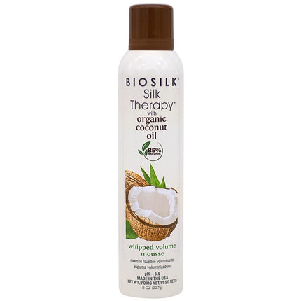 Biosilk Natural Coconut Whipped Volume Mousse - 227g.