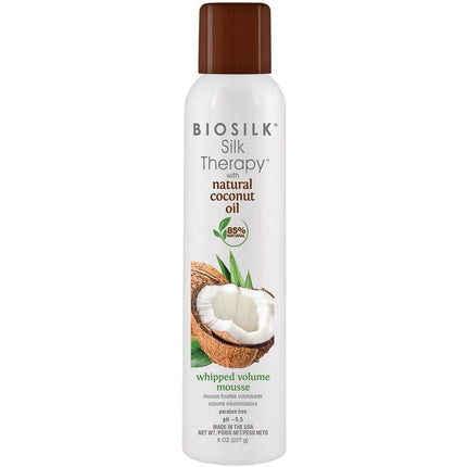 Biosilk Natural Coconut Whipped Volume Mousse - 227g.