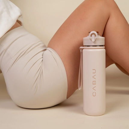 Cabau Lifestyle Bloom Bottle Stainless Steel - 1 Liter