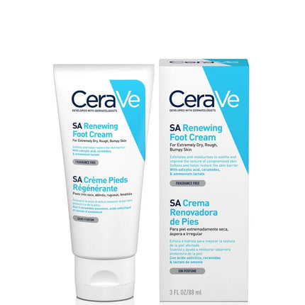 CeraVe SA Renewing Foot Cream - 89ml