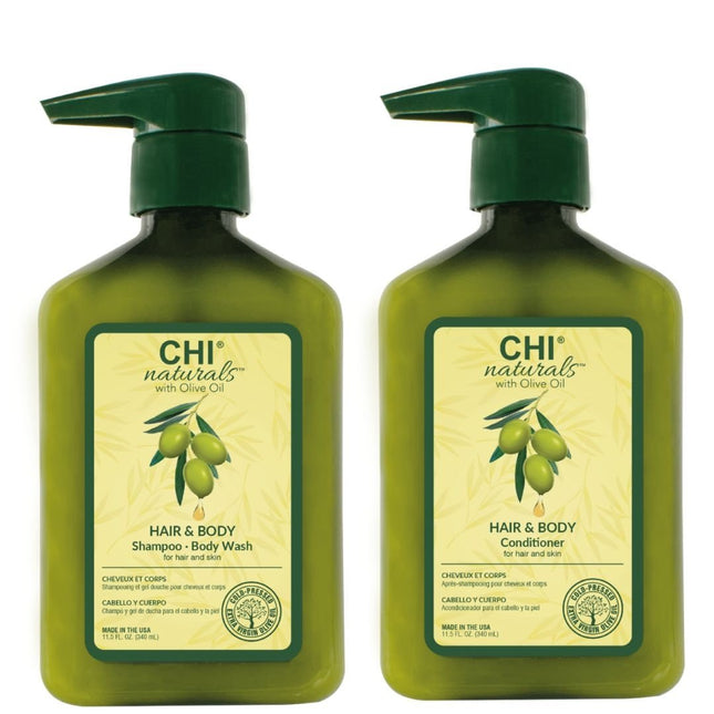 CHI Olive Organics Hair & Body Duo - 2x340ml
