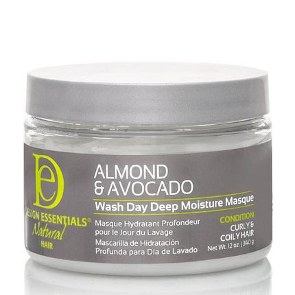 Design Essentials Almond & Avocado Deep Moisture Mask - 340gr.