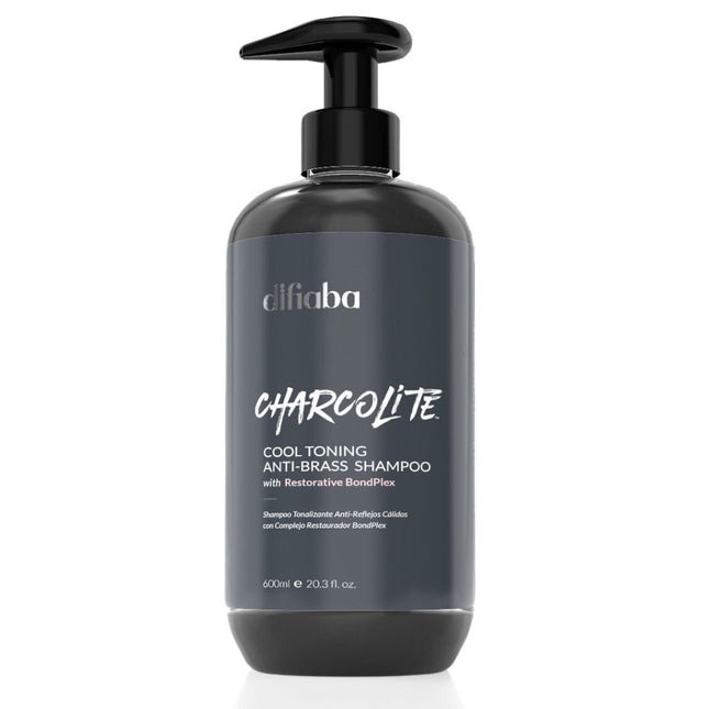 Difiaba Charcolite Cool Toning Anti-Brass Duo Set - 2x250ml