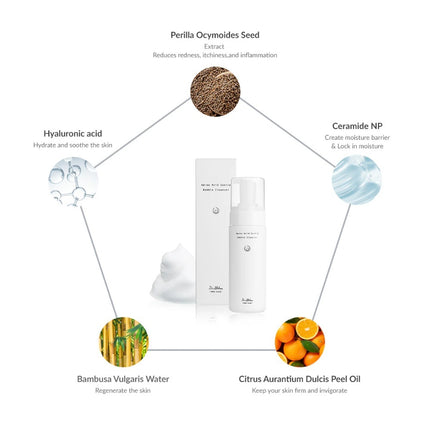 Dr. Althea Amino Acid Gentle Bubble Cleanser for Dry and Sensitive Skin - 140ml