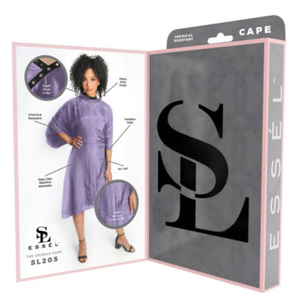 Essel The Crinkle Kapmantel Paars