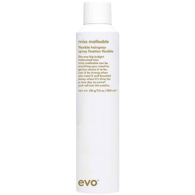 EVO Miss Malleable Flexible Hairspray - 300ml