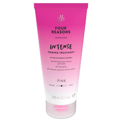 Four Reasons Color Intense Toning Treatment Pink - 200ml
