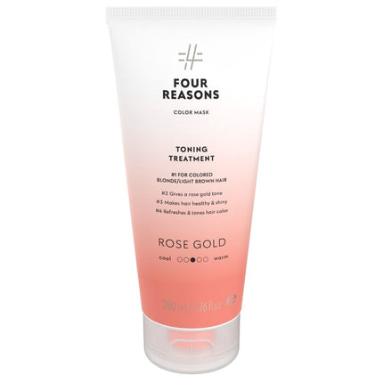 Four Reasons Color Mask Toning Treatment Rose Gold - 200ml