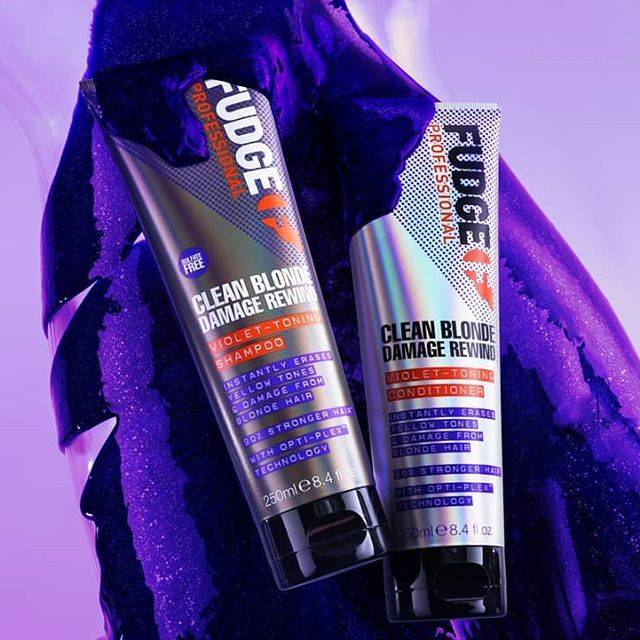 Fudge Clean Blonde Damage Rewind Violet Shampoo Travelsize - 50ml