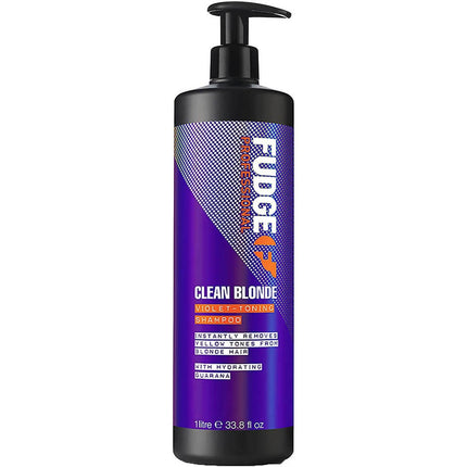 Fudge Clean Blonde Violet Shampoo - 1000ml