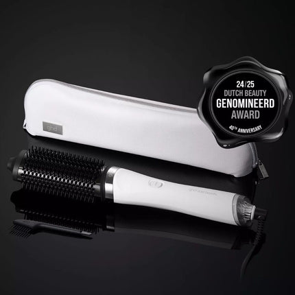 GHD Duet Blowdry 2-in-1 Hot Air Brush - White