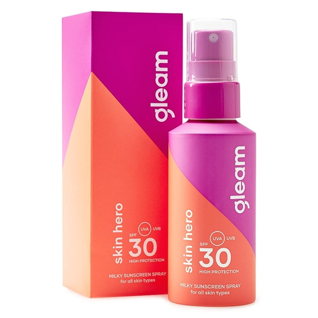 Gleam Zonnebrand Voordeelverpakking SPF30 - 2x100ml