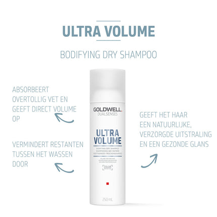 Goldwell Dualsenses Ultra Volume Bodifying Dry Shampoo - 250ml