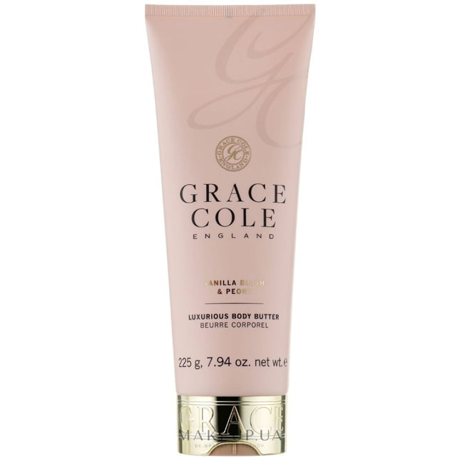 Grace Cole Vanilla Blush & Peony Body Butter - 225gr