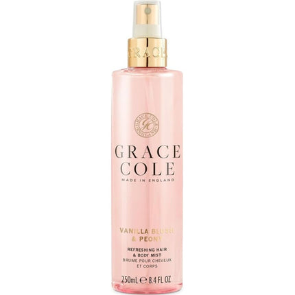 Grace Cole Vanilla Blush & Peony Hair & Body Mist - 250ml