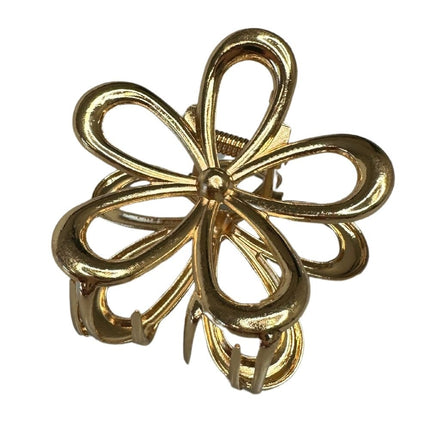Haarspullen Haarklem Bloem Goud