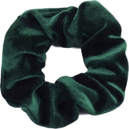 Haarspullen Scrunchie Bosgroen Velvet