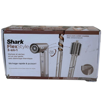 Haarspullen.nl (Beschadigd) Shark Flexstyle 3 in 1 - Stone