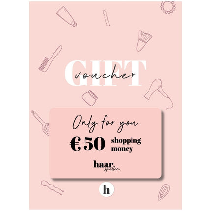 Haarspullen.nl Cadeaubon