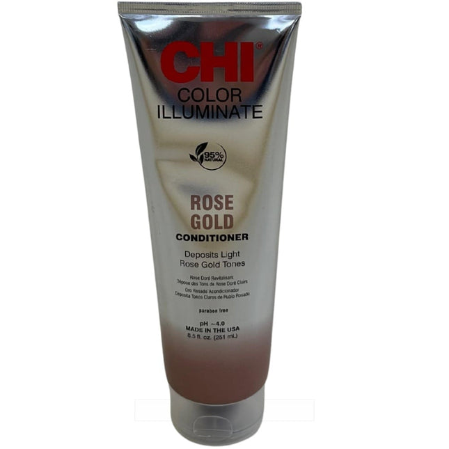 Haarspullen.nl (Uit assortiment) Chi Color Illuminate Rose Gold Conditioner