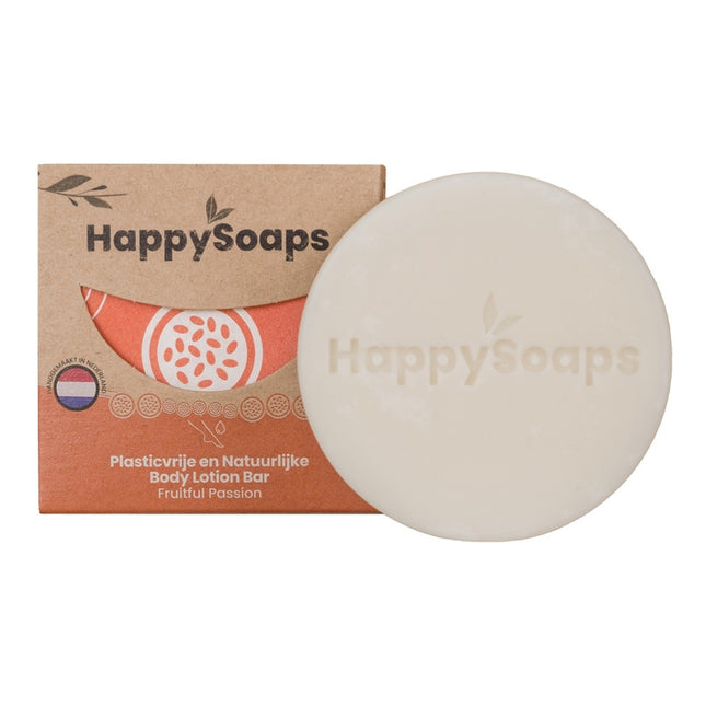 HappySoaps Fruitfull Passion Body Lotion Bar - 70g