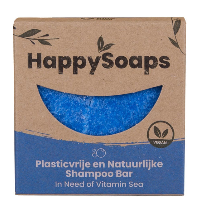 HappySoaps In Need of Vitamin Sea Shampoo Bar - 70g.