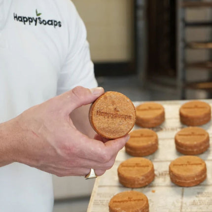 HappySoaps Shampoo & Body Wash Bar Pepernoten - 70gr