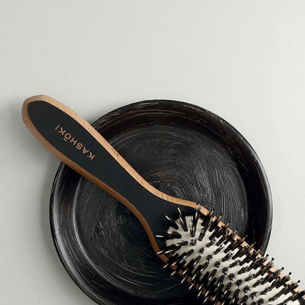 KASHŌKI Touch of Nature Detangling Wooden Brush - Small