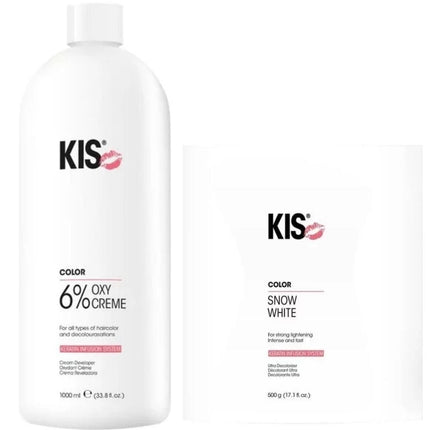KIS Bleach & Developer Set - 1000ml+500gr