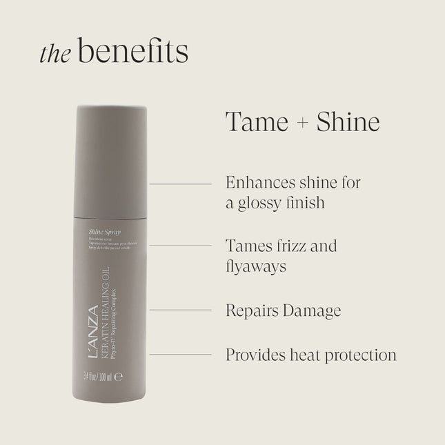 LANZA Keratin Healing Oil Shine Spray - 350ml