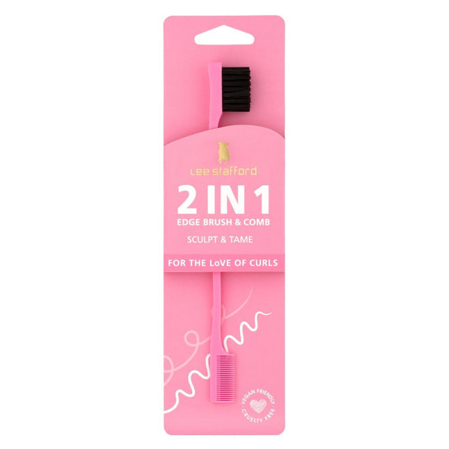 Lee Stafford 2 in 1 Edge Brush & Comb