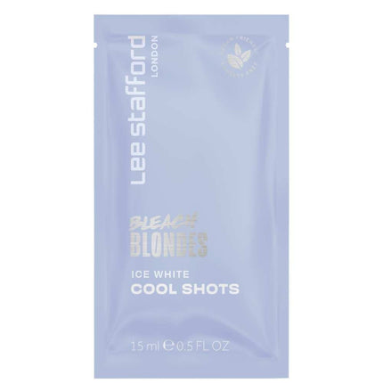 Lee Stafford Bleach Blondes Ice White Toning Cool Shots - 4x 15ml