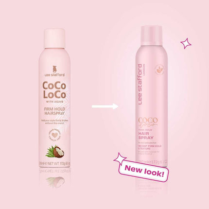 Lee Stafford CoCo LoCo & Agave Firm Hold Hair Spray - 250ml