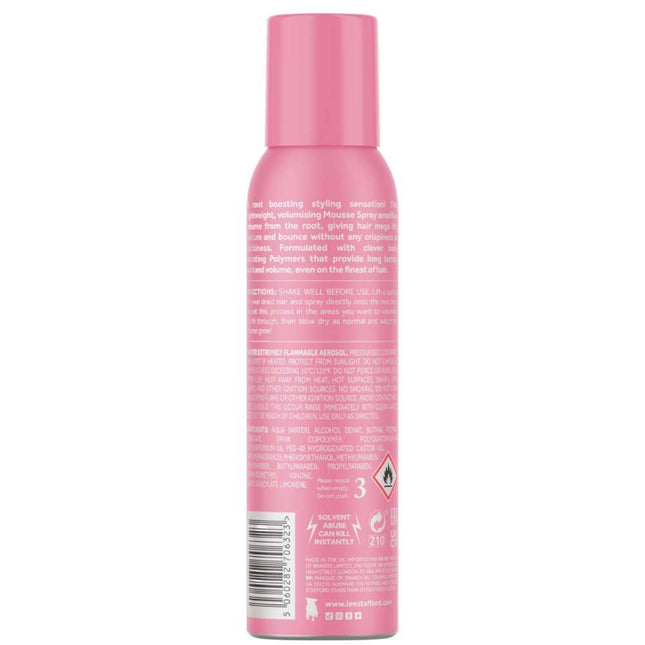 Lee Stafford Plump Up The Volume Root Boost Mousse Spray - 150ml