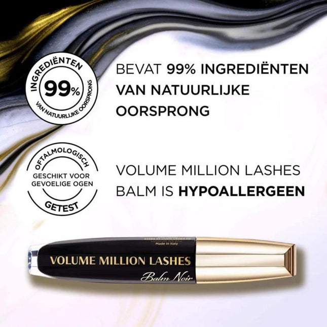 L'Oreal Paris Volume Million Lashes Balm Noir Volume Mascara