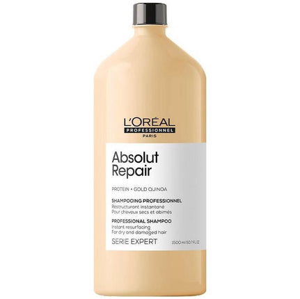 L'Oreal SE Absolut Repair Gold Quinoa Shampoo - 1500ml